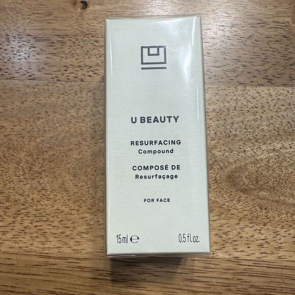 U Beauty Resurfacing Compound Serum 0.5oz 15mL Travel Size In Sealed Box - Picture 6 of 6